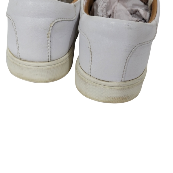 Frye White Leather Women's Sneakers - Picture 7 of 9